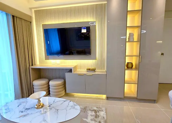 The Elegance At Shore Residences New 2br 2ba Spacious Free Parking Near Moa Aparthotel *