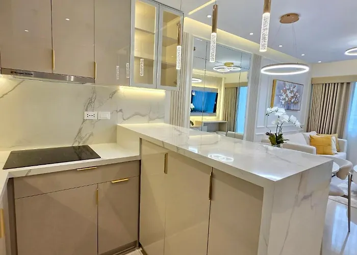 The Elegance At Shore Residences New 2br 2ba Spacious Free Parking Near Moa Aparthotel *