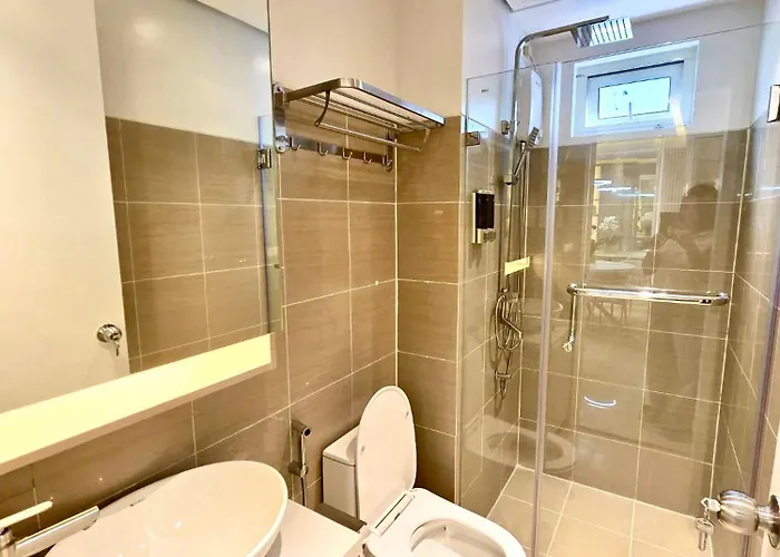 The Elegance At Shore Residences New 2br 2ba Spacious Free Parking Near Moa Aparthotel Manila