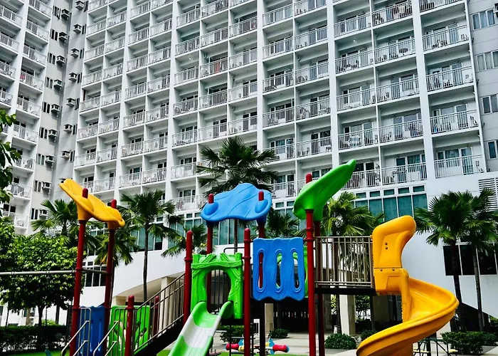 The Elegance At Shore Residences New 2br 2ba Spacious Free Parking Near Moa Aparthotel Manila
